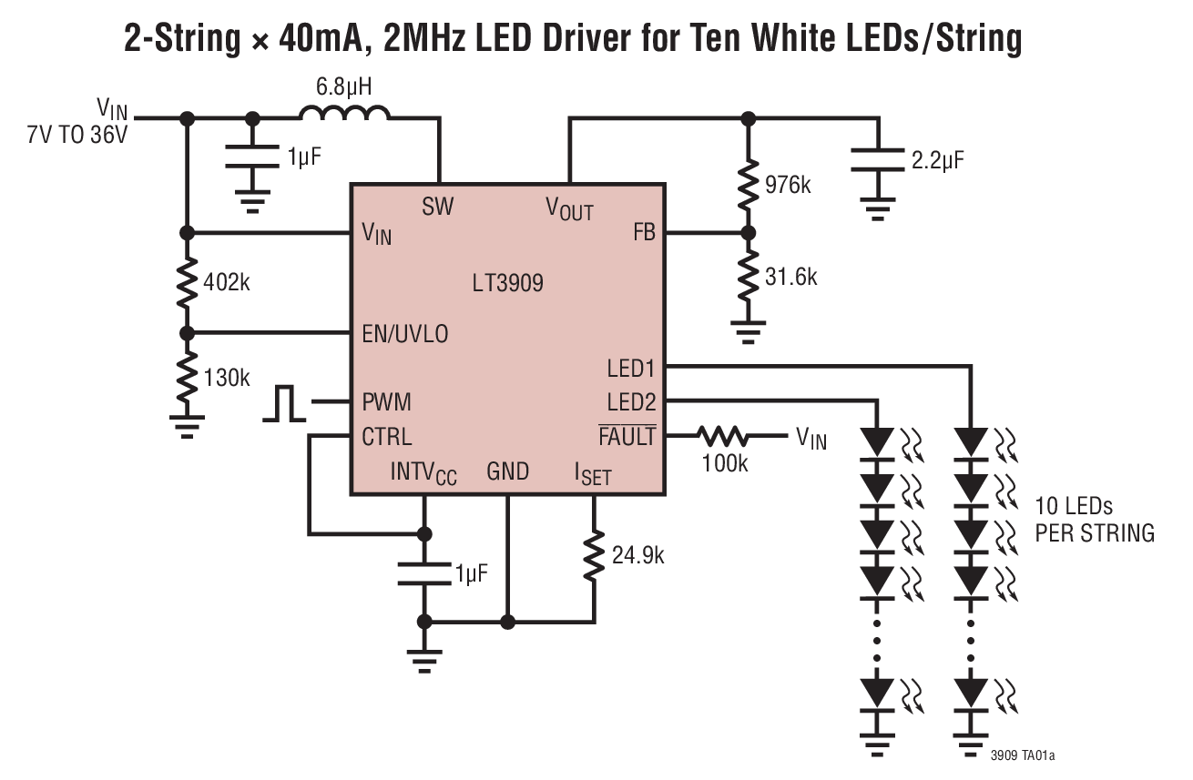 LT3909Ӧͼһ